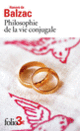 Couverture Philosophie de la vie conjugale (Honoré de Balzac)
