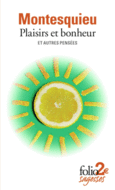 Couverture Plaisirs et bonheur et autres pensées ()