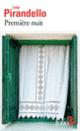 Couverture Première nuit et autres nouvelles (Luigi Pirandello)