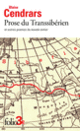Couverture Prose du Transsibérien et autres poèmes du monde entier (Blaise Cendrars)