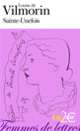 Couverture Sainte-Unefois (Louise de Vilmorin)