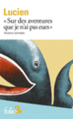 Couverture « Sur des aventures que je n'ai pas eues » ( Lucien)