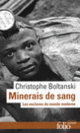 Couverture Minerais de sang (Christophe Boltanski)