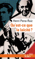 Couverture Qu'est-ce que la laïcité? ()