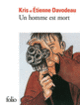 Couverture Un homme est mort (Étienne Davodeau, Kris)
