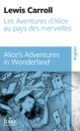 Couverture Les Aventures d'Alice au pays des merveilles/Alice's Adventures in Wonderland (Lewis Carroll)