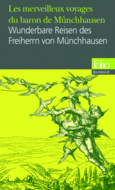 Couverture Les merveilleux voyages du baron de Münchhausen/Wunderbare Reisen des Freiherrn von Münchhausen ()