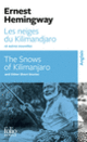 Couverture Les neiges du Kilimandjaro et autres nouvelles/The Snows of Kilimanjaro and other short stories (Ernest Hemingway)