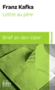 Couverture Lettre au père/Brief an den Vater (Franz Kafka)