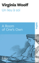 Couverture Un lieu à soi / A Room of One's Own (Virginia Woolf)