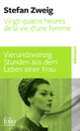 Couverture Vingt-quatre heures de la vie d'une femme/Vierundzwanzig Stunden aus dem Leben einer Frau (Stefan Zweig)