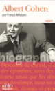 Couverture Albert Cohen (Franck Médioni)