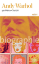 Couverture Andy Warhol (Mériam Korichi)
