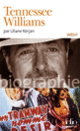 Couverture Tennessee Williams (Liliane Kerjan)