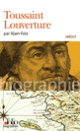 Couverture Toussaint Louverture (Alain Foix)