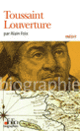 Couverture Toussaint Louverture (Alain Foix)