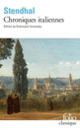 Couverture Chroniques italiennes ( Stendhal)