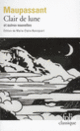 Couverture Clair de lune et autres nouvelles (Guy de Maupassant)