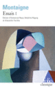 Couverture Essais ( Montaigne)