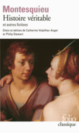 Couverture Histoire véritable et autres fictions ()