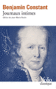 Couverture Journaux intimes (Benjamin Constant)