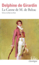 Couverture La Canne de M. de Balzac (Delphine de Girardin)