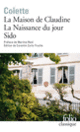 Couverture La Maison de Claudine - La Naissance du jour - Sido ( Colette)