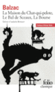 Couverture La Maison du Chat-qui-pelote, Le Bal de Sceaux, La Bourse (Honoré de Balzac)