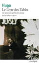Couverture Le Livre des Tables (Victor Hugo)