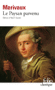 Couverture Le Paysan parvenu ( Marivaux)
