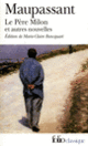 Couverture Le Père Milon et autres nouvelles (Guy de Maupassant)