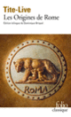 Couverture Les Origines de Rome ( Tite-Live)