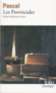 Couverture Les Provinciales (Blaise Pascal)