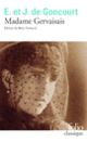 Couverture Madame Gervaisais (Edmond et Jules de Goncourt)