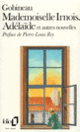 Couverture Mademoiselle Irnois – Les Conseils de Rabelais – Souvenirs de voyage – Adélaïde (Arthur de Gobineau)