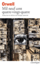 Couverture Mil neuf cent quatre-vingt-quatre (George Orwell)