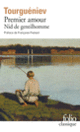 Couverture Premier amour / Nid de gentilhomme (Ivan Tourguéniev)
