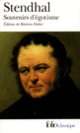 Couverture Souvenirs d'égotisme / Projets d'autobiographie /Les Privilèges ( Stendhal)