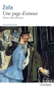 Couverture Une page d'amour (Émile Zola)