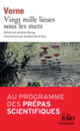 Couverture Vingt mille lieues sous les mers (Jules Verne)