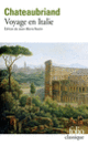 Couverture Voyage en Italie (François-René de Chateaubriand)