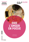 Couverture Dire l'amour en poésie ()