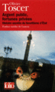 Couverture Argent public, fortunes privées (Olivier Toscer)