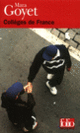 Couverture Collèges de France (Mara Goyet)
