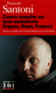 Couverture Contre-enquête sur trois assassinats (François Santoni)