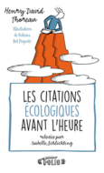 Couverture Les citations écologiques avant l'heure ()