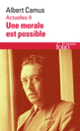 Couverture Actuelles (Albert Camus)