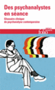Couverture Des psychanalystes en séance (Collectif(s) Collectif(s))