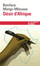 Couverture Désir d'Afrique (Boniface Mongo-Mboussa)