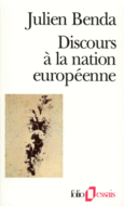 Couverture Discours à la nation européenne ()